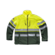 Workshell combinado con alta visibilidad WORKTEAM S9525 Ref.WTS9525-VERDE OSCURO/AMARILLO AV