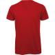 Camiseta orgánica Inspire cuello de pico hombre Ref.TTCGTM044-RED