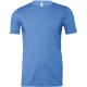 Camiseta cuello redondo hombre heather Ref.TTBE3001CVC-HEATHER COLUMBIA AZUL