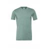 Camiseta cuello redondo hombre heather