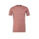 Camiseta cuello redondo hombre heather Ref.TTBE3001CVC-HEATHER MAUVE