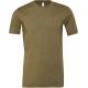 Camiseta cuello redondo hombre heather Ref.TTBE3001CVC-OLIVA DE BREZO