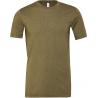 Camiseta cuello redondo hombre heather