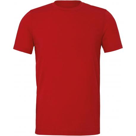 Camiseta cuello redondo hombre heather