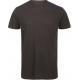 Camiseta de algodón orgánico Slub inspire hombre Ref.TTCGTM046-NEGRO ELEGANTE