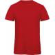 Camiseta de algodón orgánico Slub inspire hombre Ref.TTCGTM046-ROJO ELEGANTE