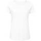 Camiseta de algodón orgánico Slub Inspire mujer Ref.TTCGTW047-CHIC PURE WHITE