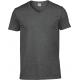 Camiseta de algodón softstyle cuello de pico hombre Ref.TTGI64V00-BREZO OSCURO
