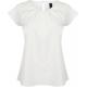 Top cuello plisado mujer Ref.TTH597-BLANCO