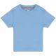 Camiseta 100% algodón de manga corta para bebé Ref.TTK363-CIELO AZUL