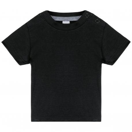 Camiseta 100% algodón de manga corta para bebé