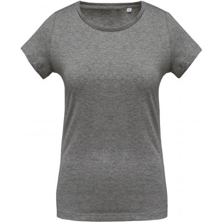 Camiseta de algodón orgánico para mujer