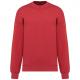 Sudadera oversize ecorresponsable cuello redondo - unisex Ref.TTK4032-TERRACOTA ROJA