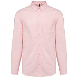 Camisa oxford manga larga hombre