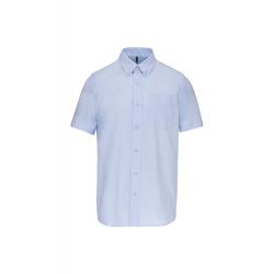 Camisa oxford manga corta hombre