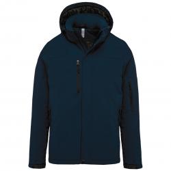 Parka softshell acolchada con capucha hombre