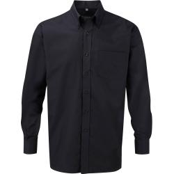 Camisa oxford manga larga hombre