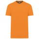 Camiseta ecorresponsable manga corta - unisex Ref.TTWK305-NARANJA FLUORESCENTE