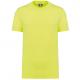 Camiseta ecorresponsable manga corta - unisex Ref.TTWK305-AMARILLO FLUORESCENTE