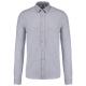 Camisa piqué manga larga Ref.TTK508-GRAY DE OXFORD