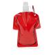 Bidón de RPET flexible en forma de camiseta MANDY Ref.RMD4086-ROJO 