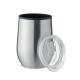 Vaso de doble pared 350 ml Chin chan Ref.MDMO6700-PLATA MATE 