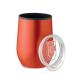 Vaso de doble pared 350 ml Chin chan Ref.MDMO6700-ROJO 