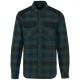 Camisa a cuadros con bolsillos Ref.TTWK520-FOREST GREEN/NAVY CHECKED/BLACK