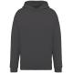 Sudadera ecorresponsable con capucha oversize unisex Ref.TTNS408-GRIS DE HIERRO