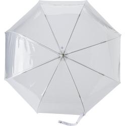 Paraguas transparente blanco - Bicos de Papel