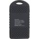 Power Bank solar de caucho y ABS Aurora Ref.GI9333-NEGRO 