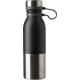 Botella termo de acero inox. Will Ref.GI738371-NEGRO 