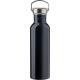 Botella de acero inoxidable Poppy Ref.GI865174-NEGRO 