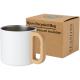 Taza de acero inoxidable reciclado con certificado RCS con aislamiento de cobre de 360 ml Bjorn Ref.PF100740-BLANCO 