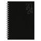 Agenda Diaria Wire'o Matra 16,60x24cm Ref.GB0D1304-NEGRO 