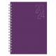 Agenda Diaria Wire'o Matra 16,60x24cm Ref.GB0D1304-VIOLETA 