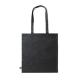 Bolsa 100% algodón Fairtrade de 180 g/m² a color KIMEX Ref.RBO7195-NEGRO 