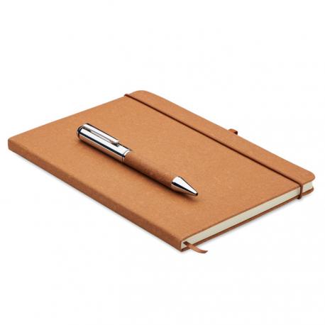 Set cuadernos piel reciclada Eleganote