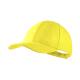 Gorra con cierre de velcro 6 paneles Rittel Ref.4902-AMARILLO 