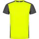 Camiseta técnica de manga corta Zolder Ref.RCA6653-AMARILLO FLUOR/NEGRO VIGORE