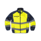 Chaqueta acolchada de alta visibilidad WORKTEAM S9600 Ref.WTS9600-AMARILLO AV/MARINO