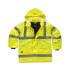 Parka acolchada alta visibilidad con cintas reflectantes WORKTEAM C3700 Ref.WTC3700-AMARILLO AV