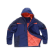 Chaqueta Workshell acolchada WORKTEAM WF2758 Ref.WTWF2758-MARINO/MARINO OSCURO/ROJO AV