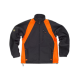 Workshell linea 6 WORKTEAM WF1640 Ref.WTWF1640-NEGRO/NARANJA AV