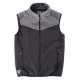 Chaleco Softshell Combinado WORKTEAM S9316 Ref.WTS9316-NEGRO/GRIS