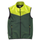 Chaleco Softshell Combinado WORKTEAM S9316 Ref.WTS9316-VERDE OSCURO/AMARILLO AV