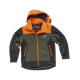 Chaqueta impermeable combinada WORKTEAM S8225 Ref.WTS8225-VERDE CAZA/NARANJA AV/NEGRO