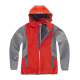 Softshell mujer WORKTEAM RN1010003 Ref.WTRN1010003-ROJO/GRIS JASPEADO