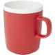 Taza de cerámica de 310 ml Lilio Ref.PF100773-ROJO 