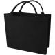 Bolsa tote cuadrada de 500 g/m² con material reciclado aware™ Page Ref.PF120711-NEGRO INTENSO 